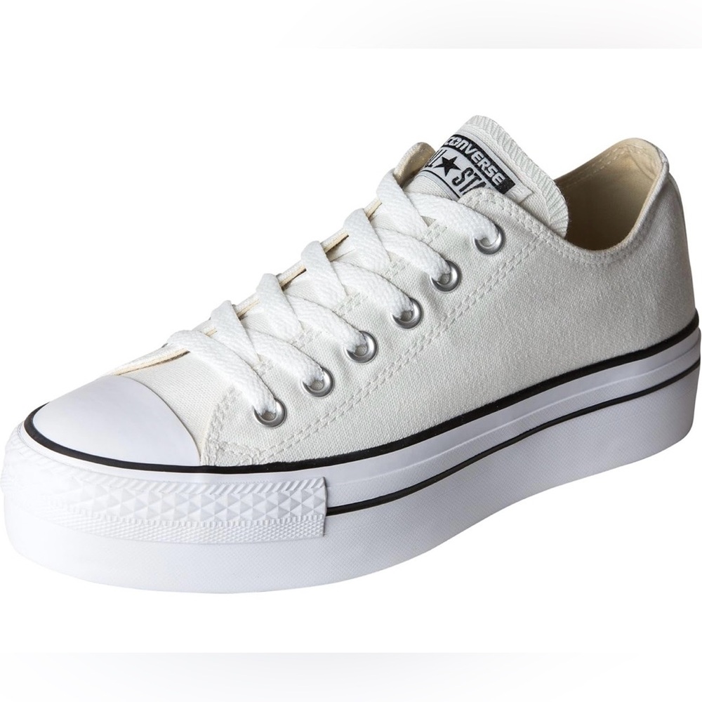 Converse Women's Chuck Taylor All Star Lift Platform White Sneakers Sz 8